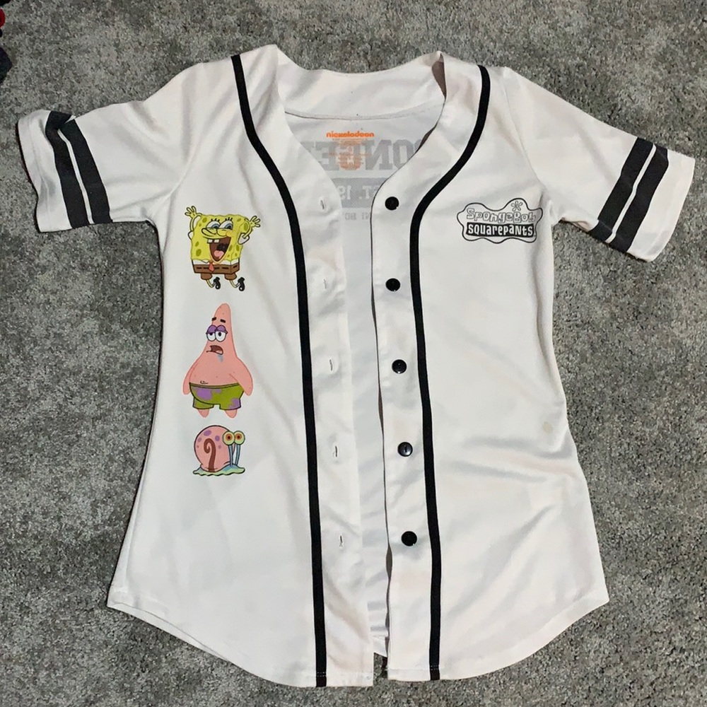Nickelodeon spongebob button down